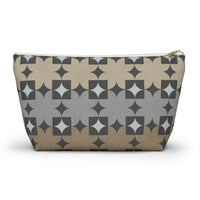 World's Fair Accessory Pouch w T-bottom in Brown